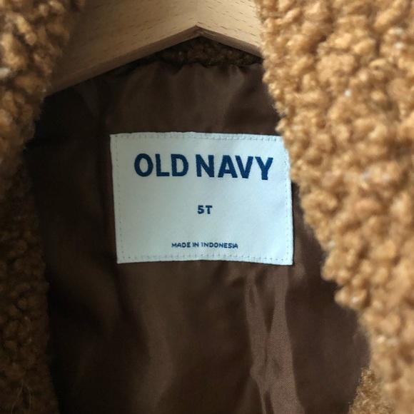 Old Navy Kids Teddy Coat | Brown - Picture 6 of 11